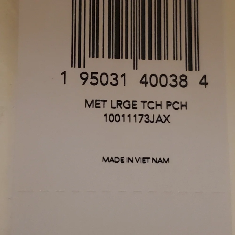 Coach Pink Metallic Large Tech Pouch - Picture 2 of 5